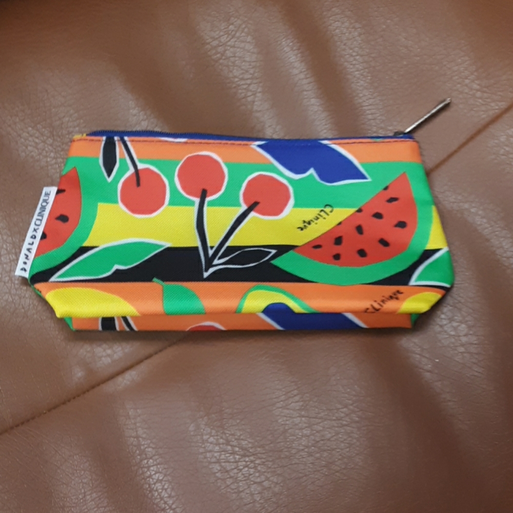 Exclusive Donald X clinique makeup bag